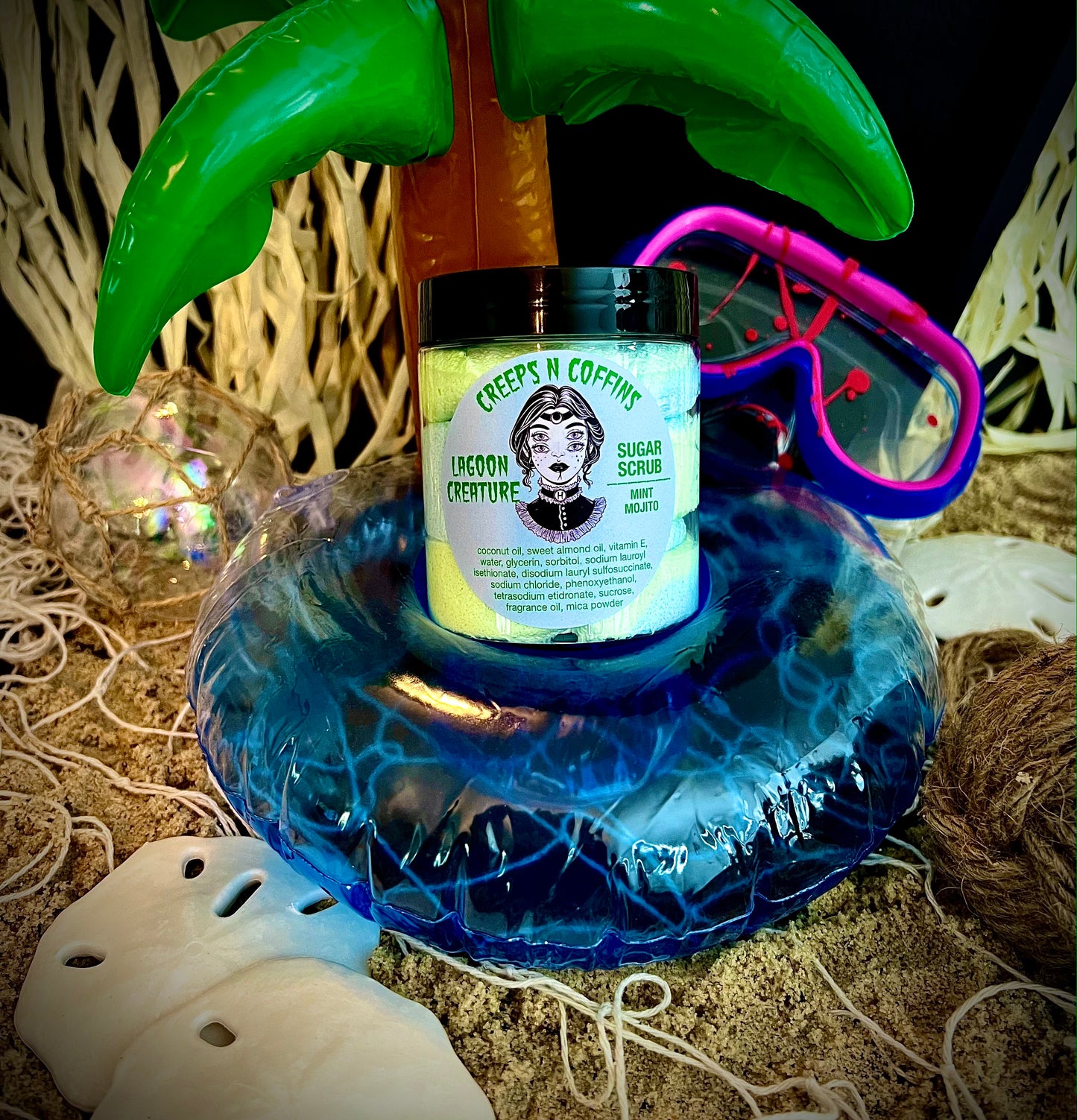 Lagoon Creature (Mint Mojito) Whipped Sugar Scrub