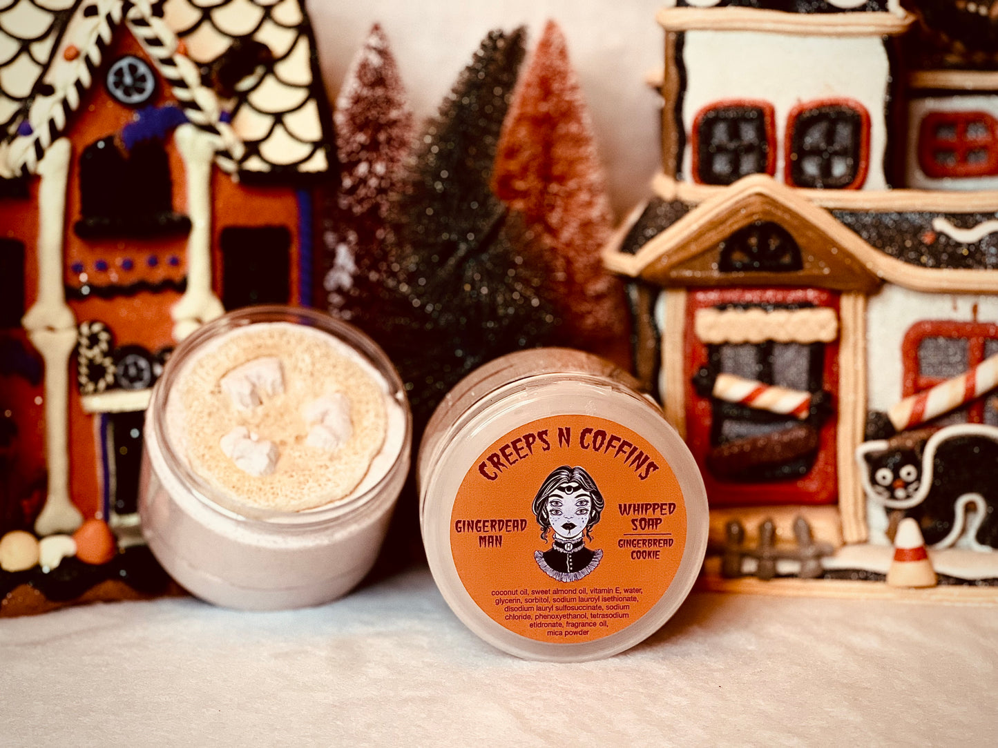 Gingerdead Man (gingerbread cookie) Whipped Soap