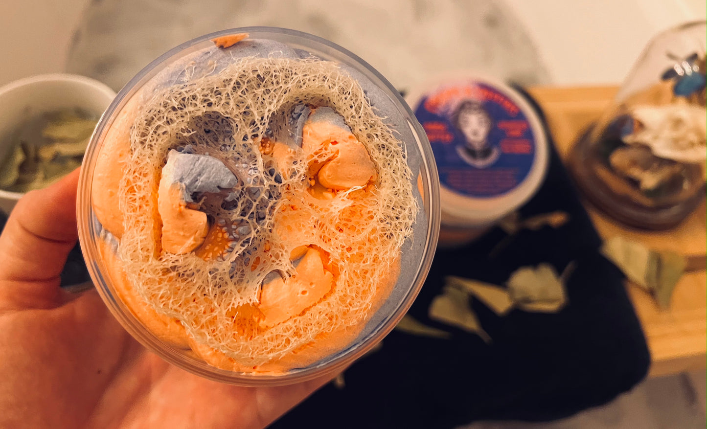 Moon Shifter (Butterscotch and Bourbon) Whipped Soap