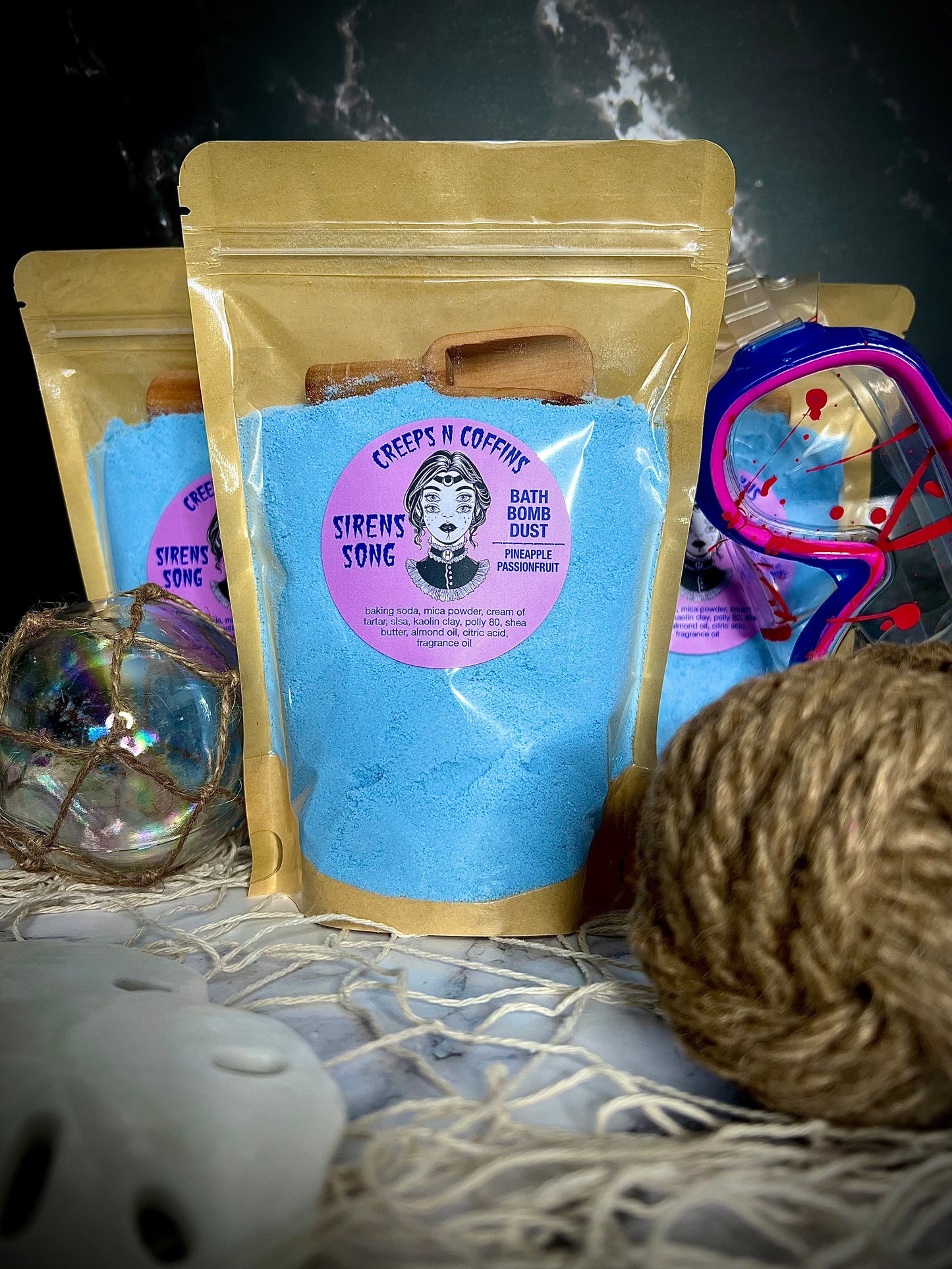 Sirens Song (pineapple passionfruit) Bath Dust