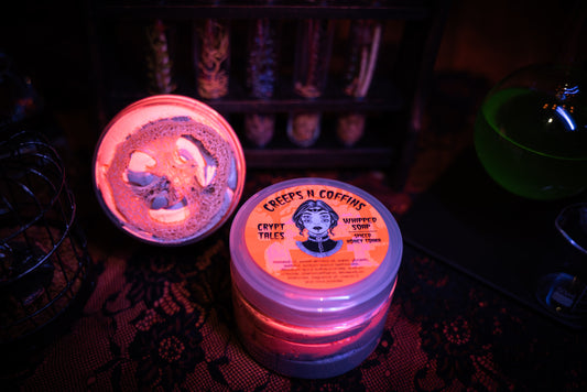 Crypt Tales (Spiced Honey Tonka) Whipped Soap