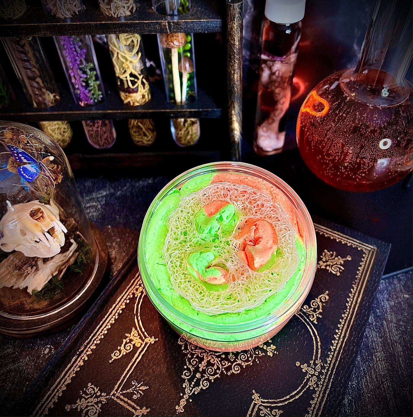 Brain Rot (Peach Rings) Whipped Soap