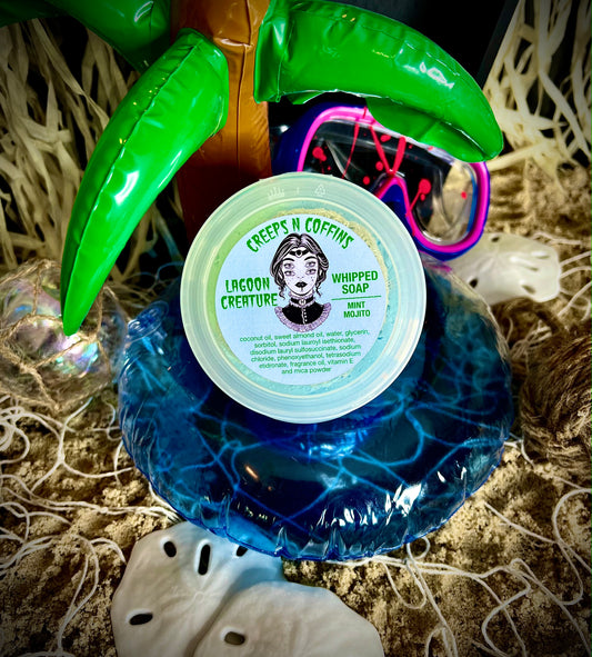 Lagoon Creature (Mint Mojito) Whipped Soap