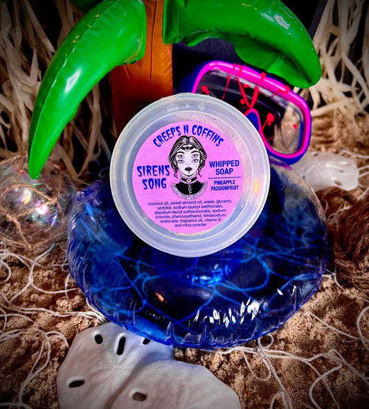 Sirens Song (Pineapple Passionfruit) Whipped Soap