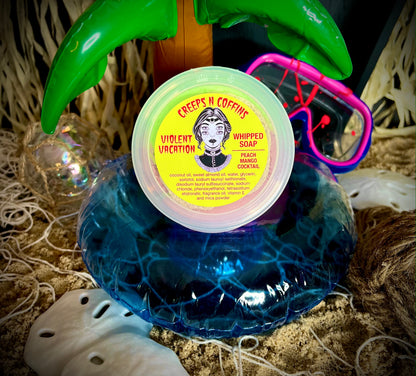 Violent Vacation (Peach Mango Cocktail) Whipped Soap