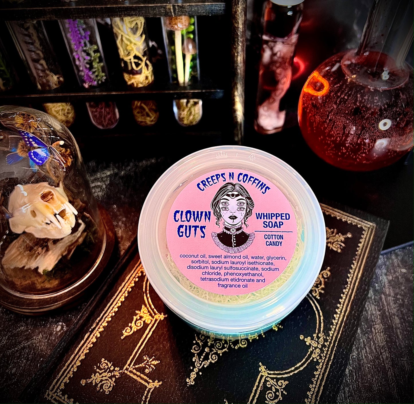 Clown Guts (Cotton Candy) Whipped Soap