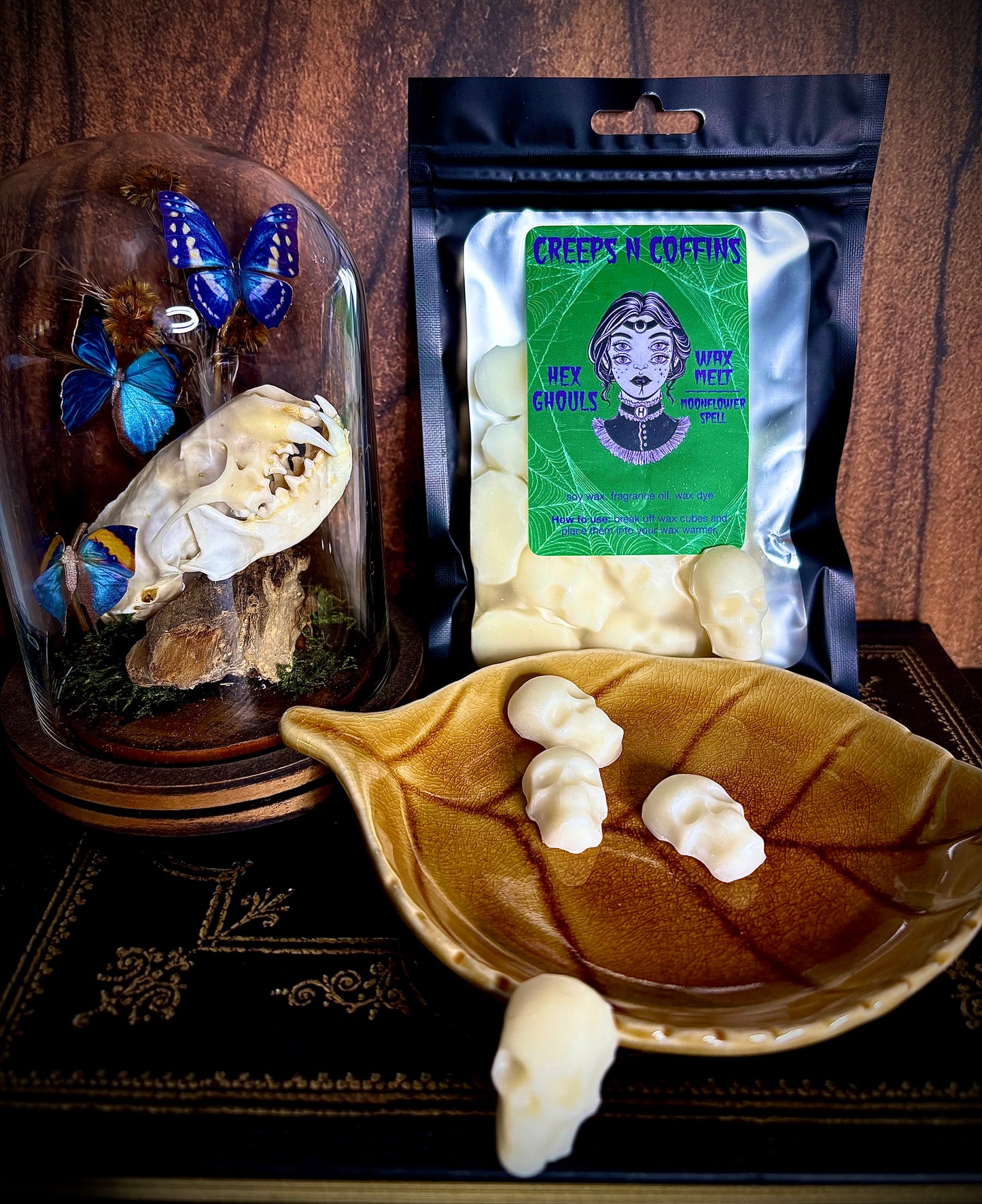 Hex Ghouls (Moonflower Spell) Wax Melts